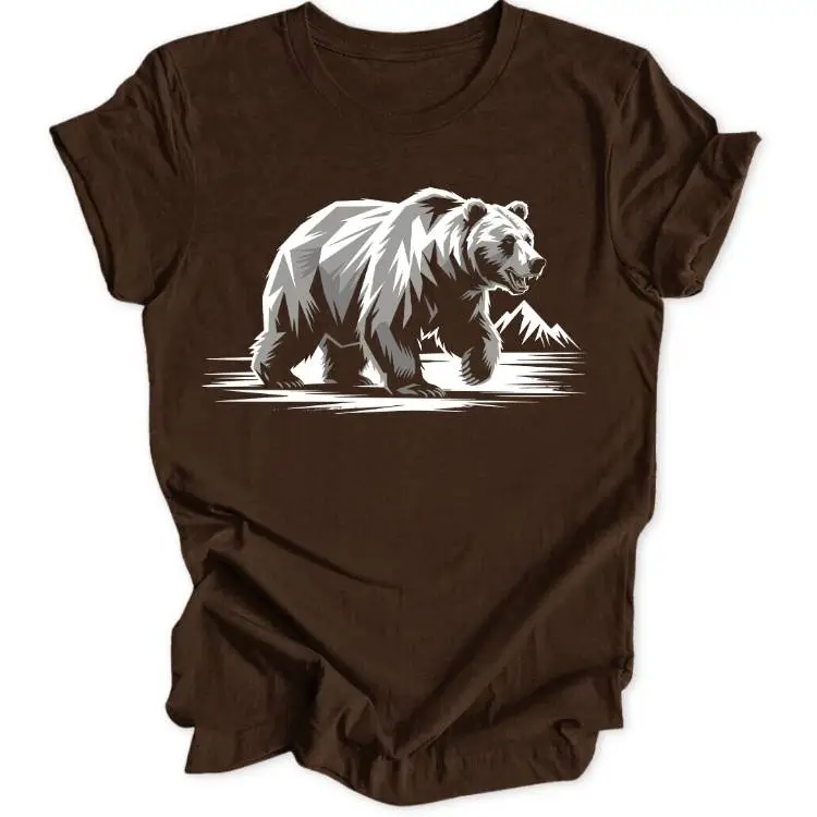 Geometric Bear Unisex T-Shirt