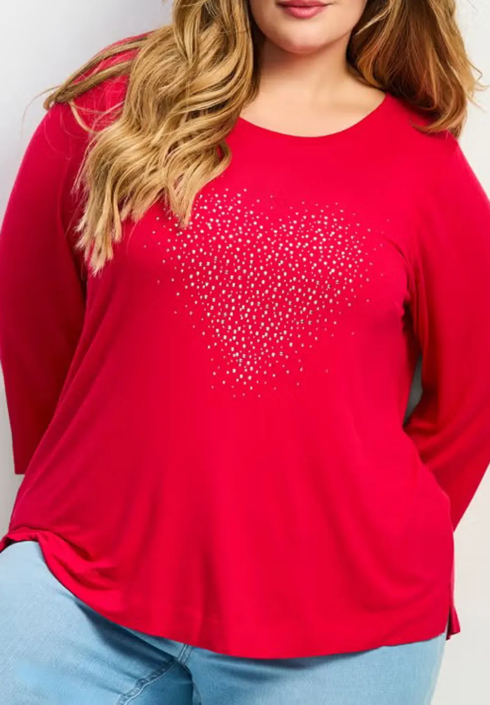 Round Neck Knitted T-Shirt
