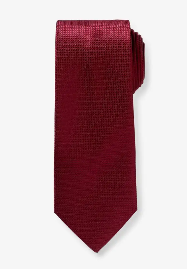 KS Signature Extra Long Classic Textured Tie