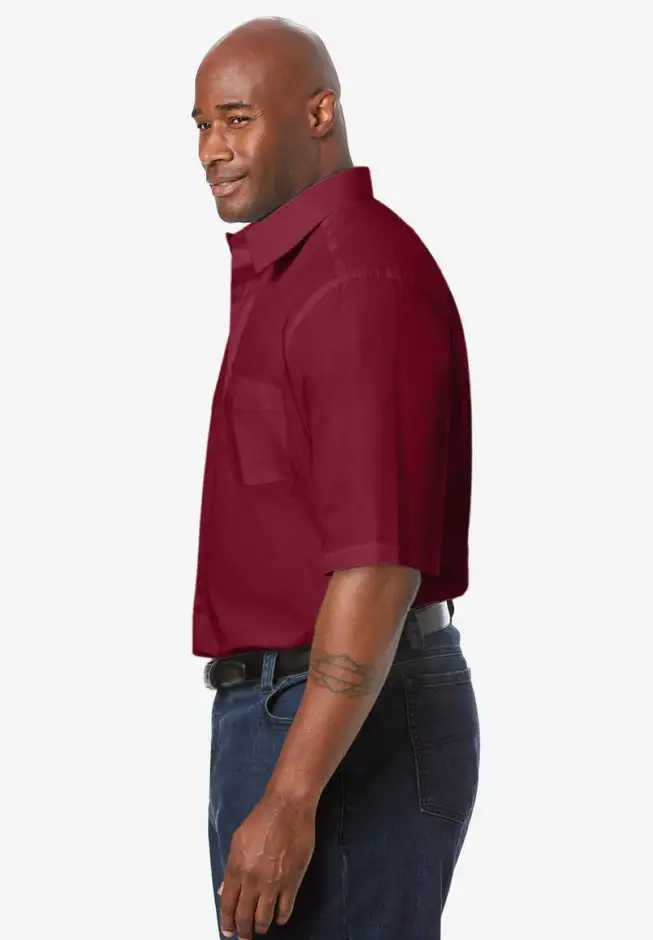 Wrinkle-Free Short-Sleeve Dress Shirt