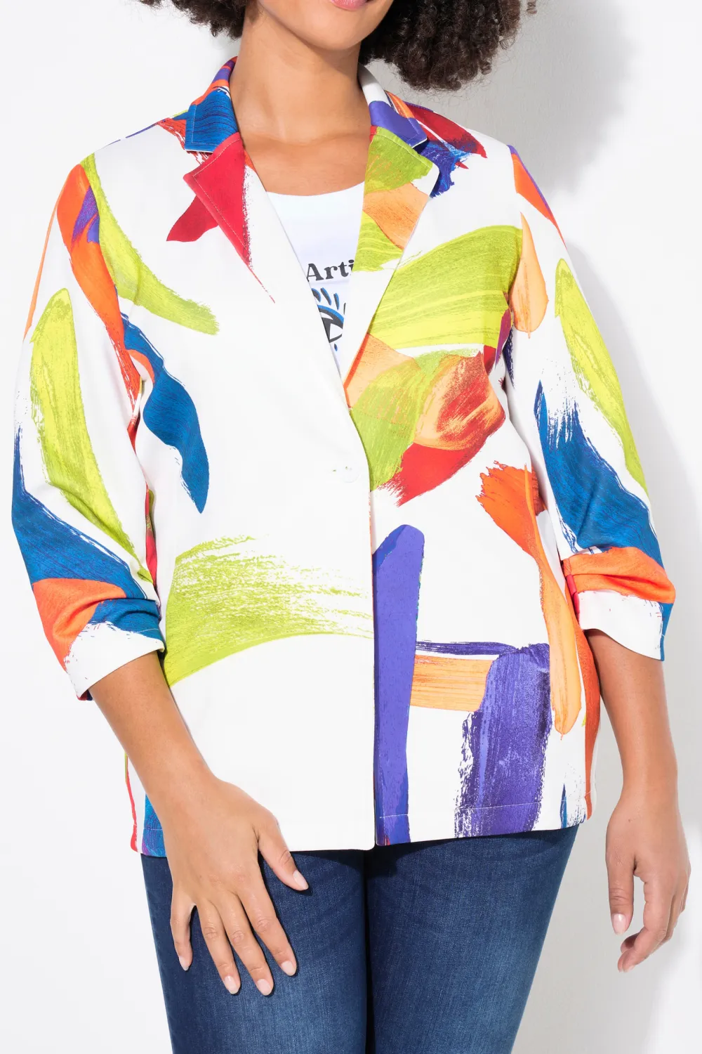 Colorful Printed Jacket