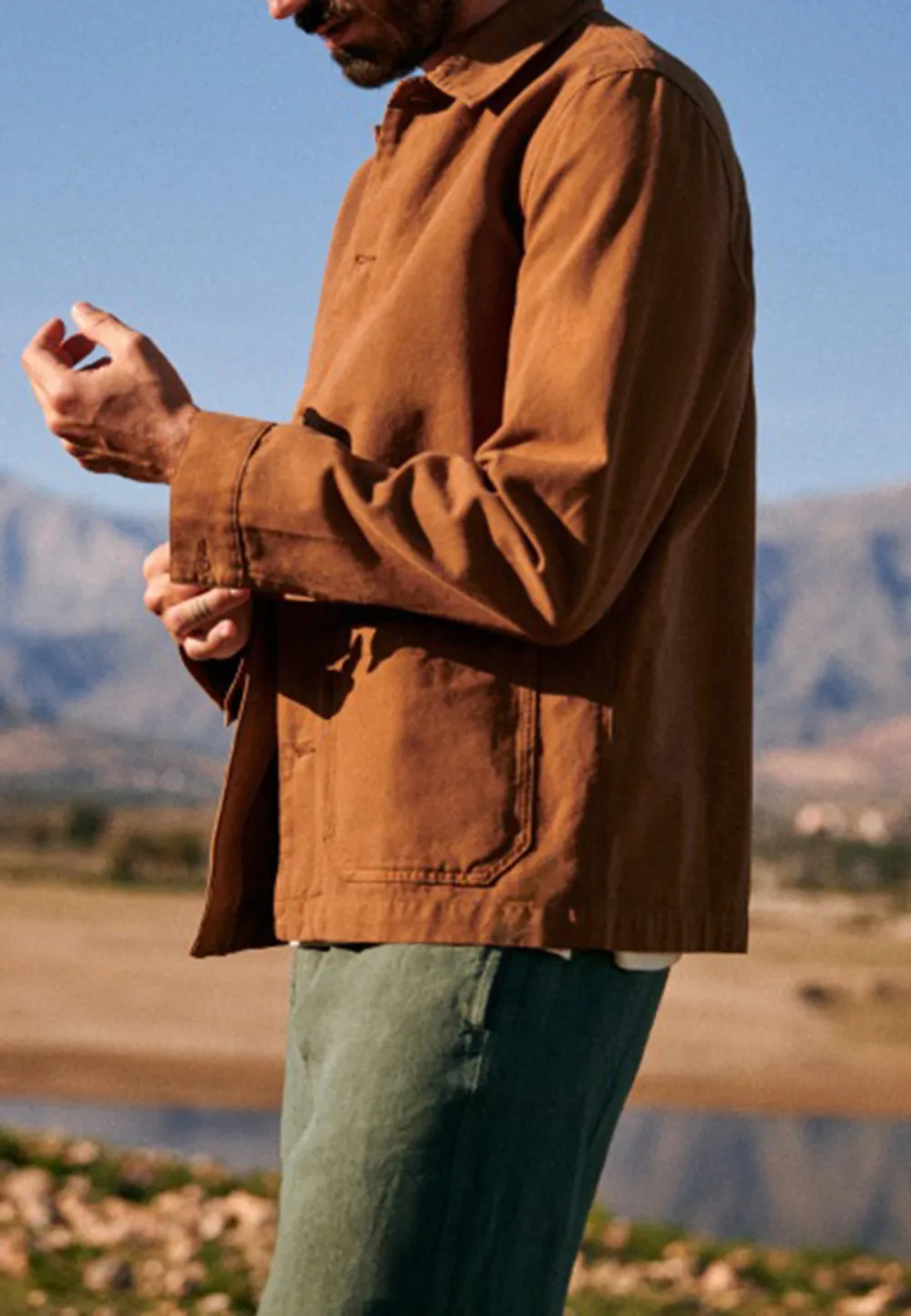 Jacket-Light Brown