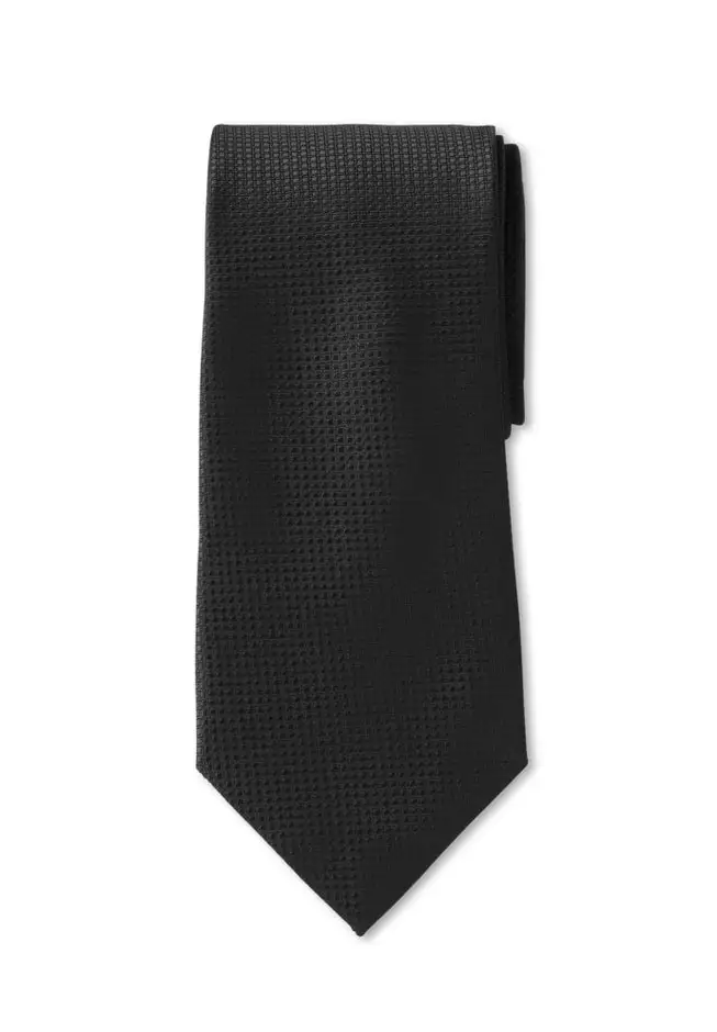 KS Signature Extra Long Classic Textured Tie