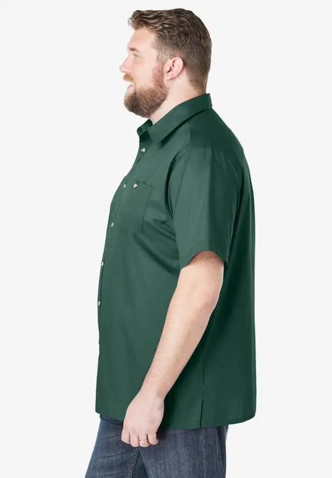 Short-Sleeve Pocket Sport Shirt