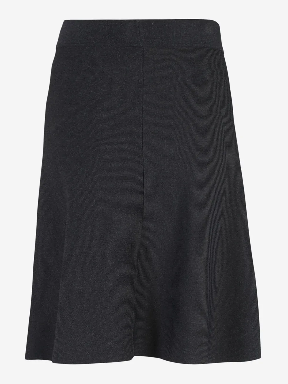 Sleek Fabric Casual Style Skirt