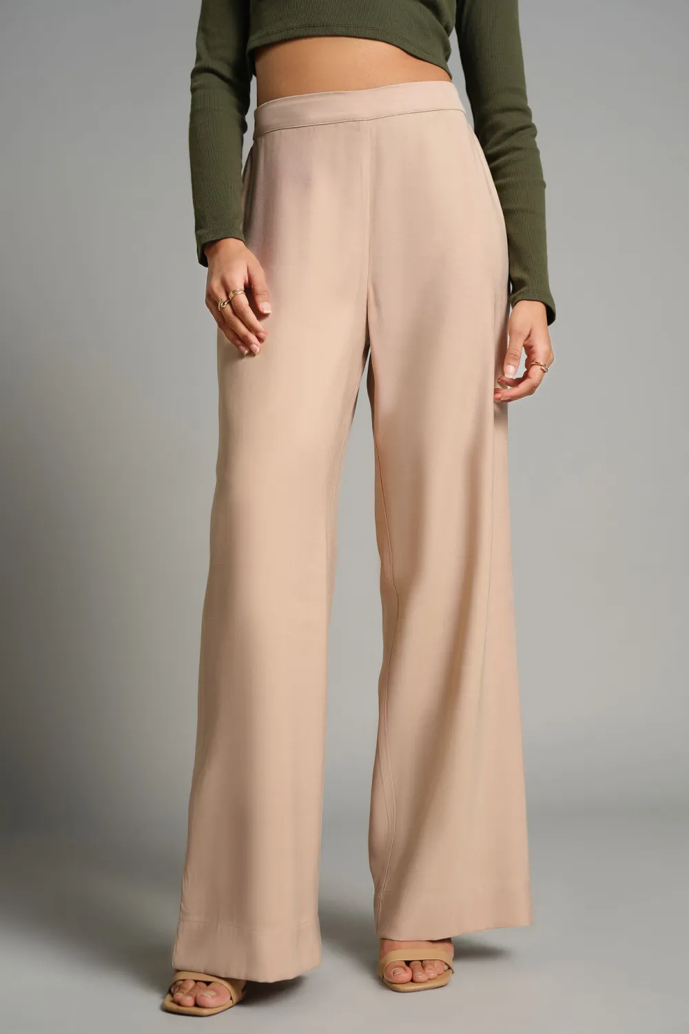 Casual Style Plain Pants