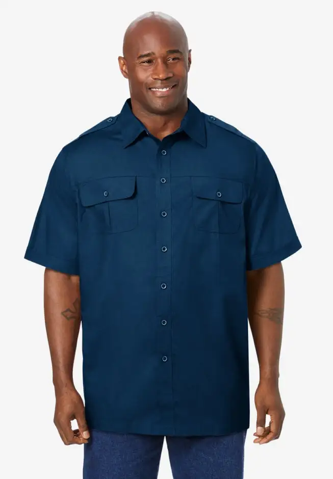 Short-Sleeve Pilot Shirt