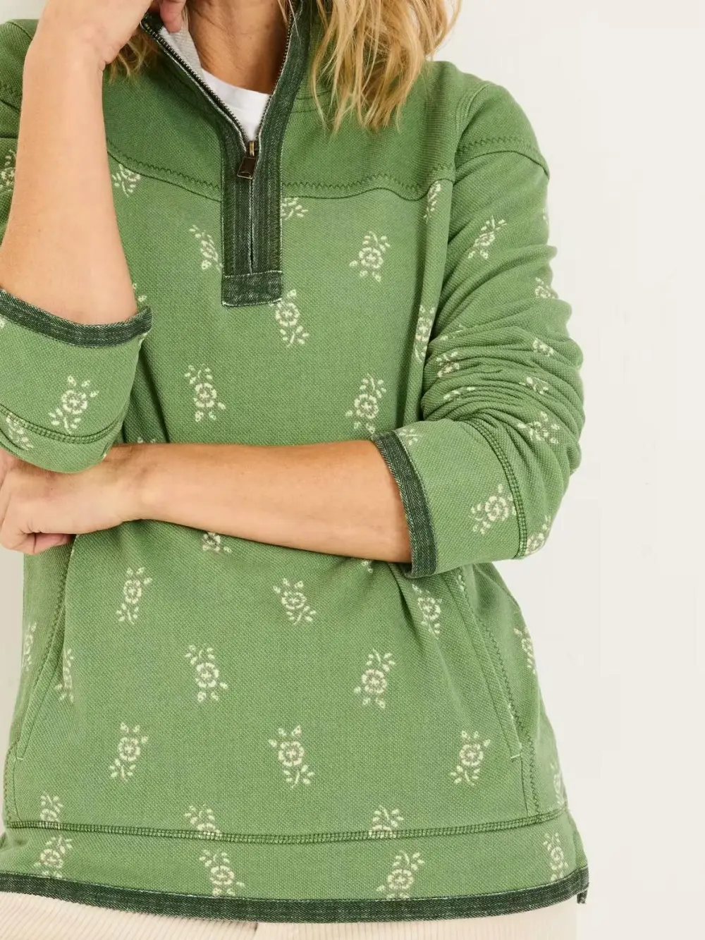 Light Green Sweat Top