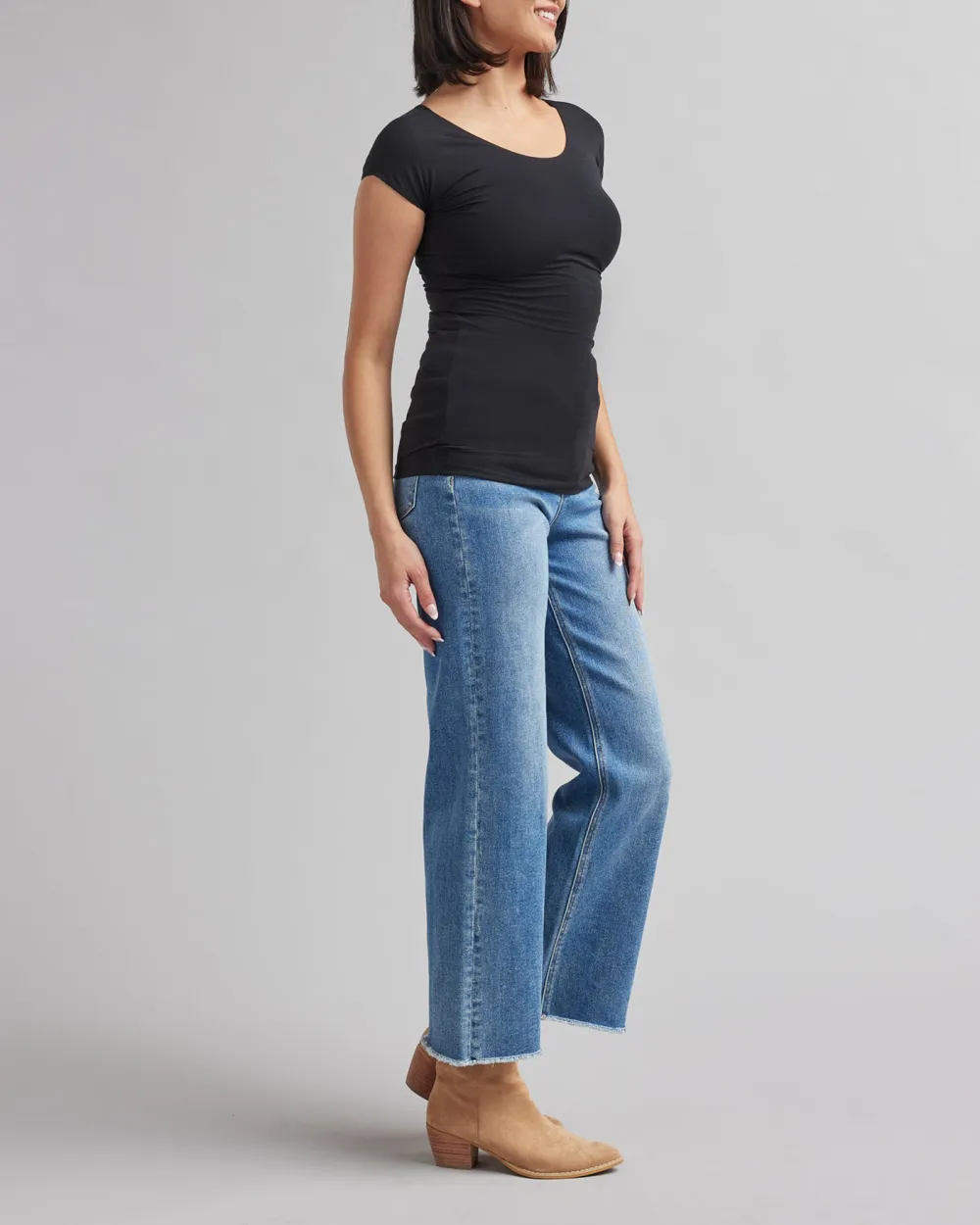 Versatile Crew Neck T-Shirt