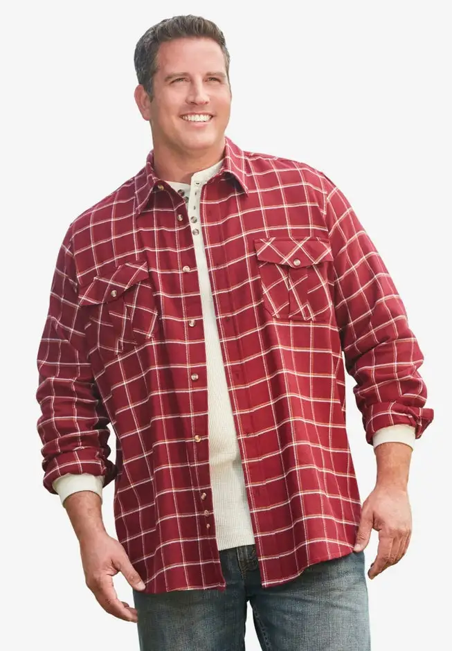 Signature Plaid Flannel Shirt