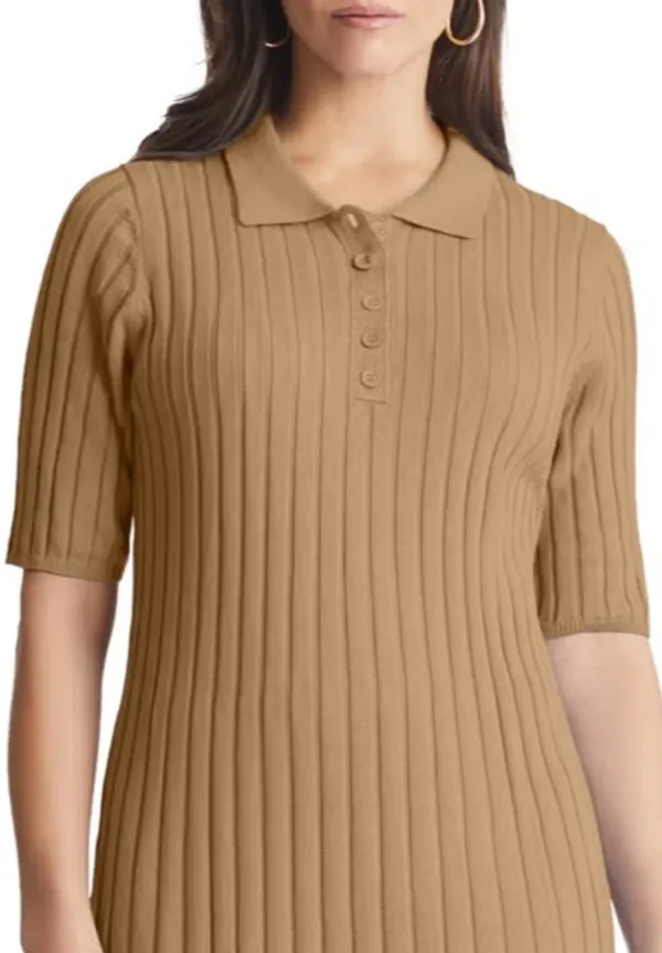 Collar Knitted Dress