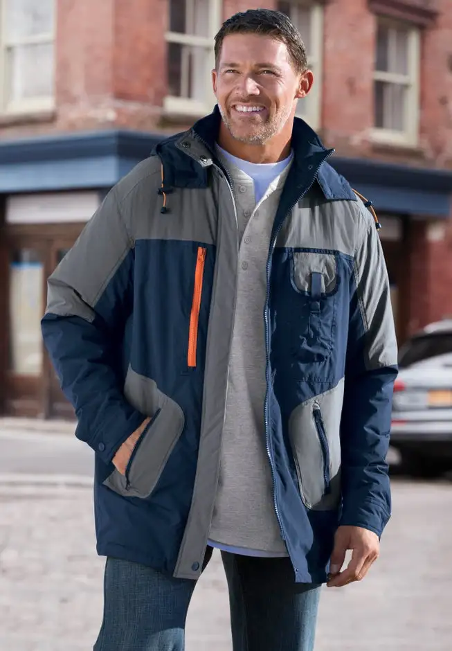 Colorblock Tech Parka