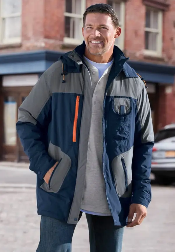 Colorblock Tech Parka