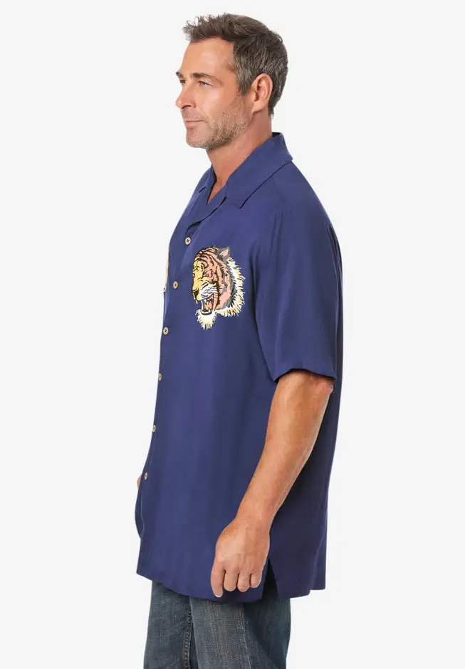 Colorblock Camp Shirt