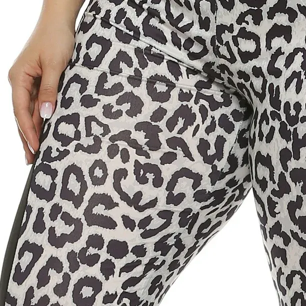 Leopard Patchwork Women’s Casual Bottoms