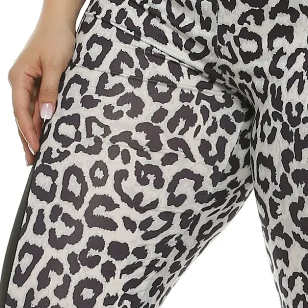 Leopard Patchwork Women’s Casual Bottoms