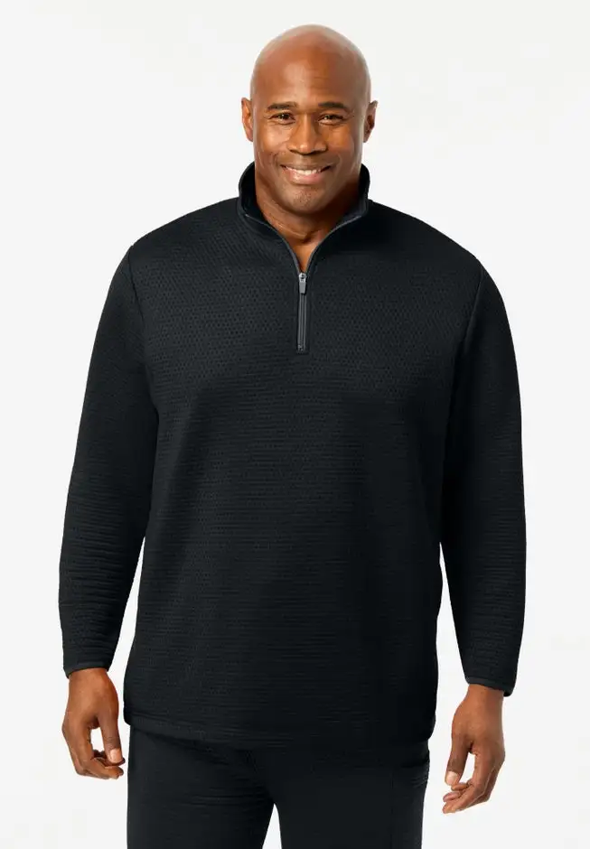 Dot Texture Performance 1/4 Zip