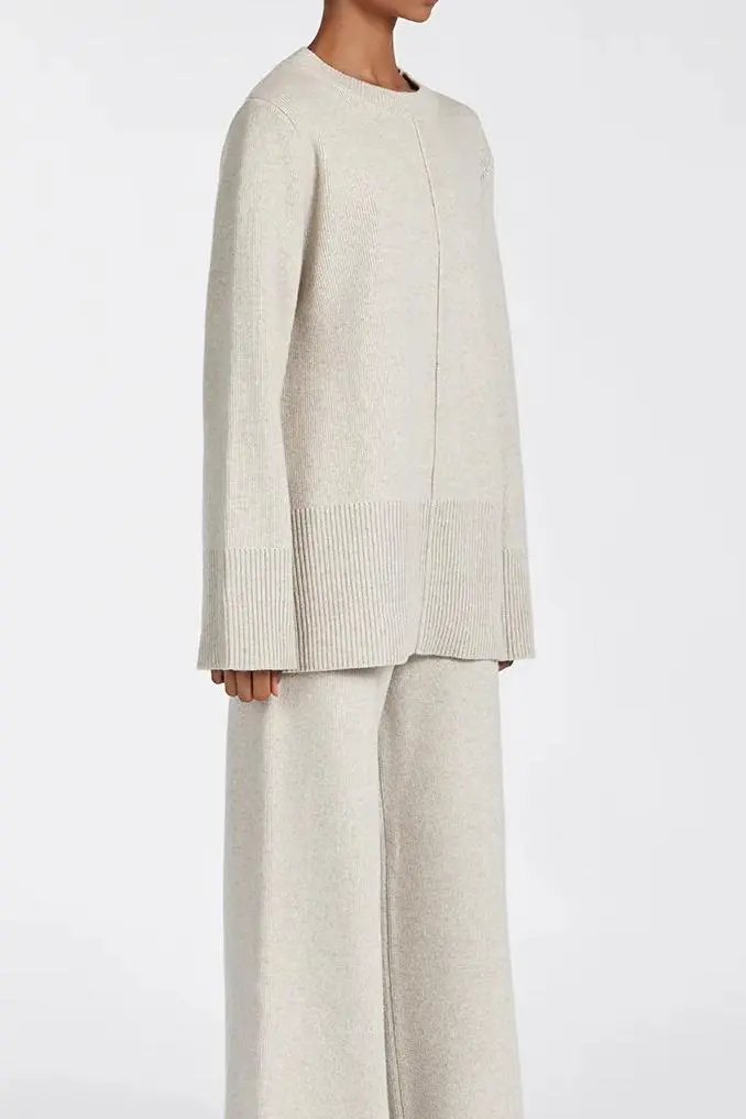 SOLID KNIT JUMPER