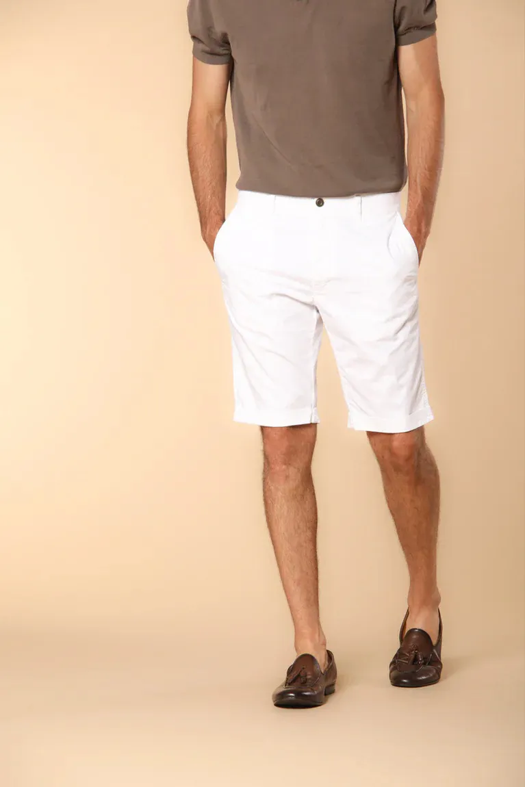 Cotton Twill Cargo Shorts For Men - Regular Fit