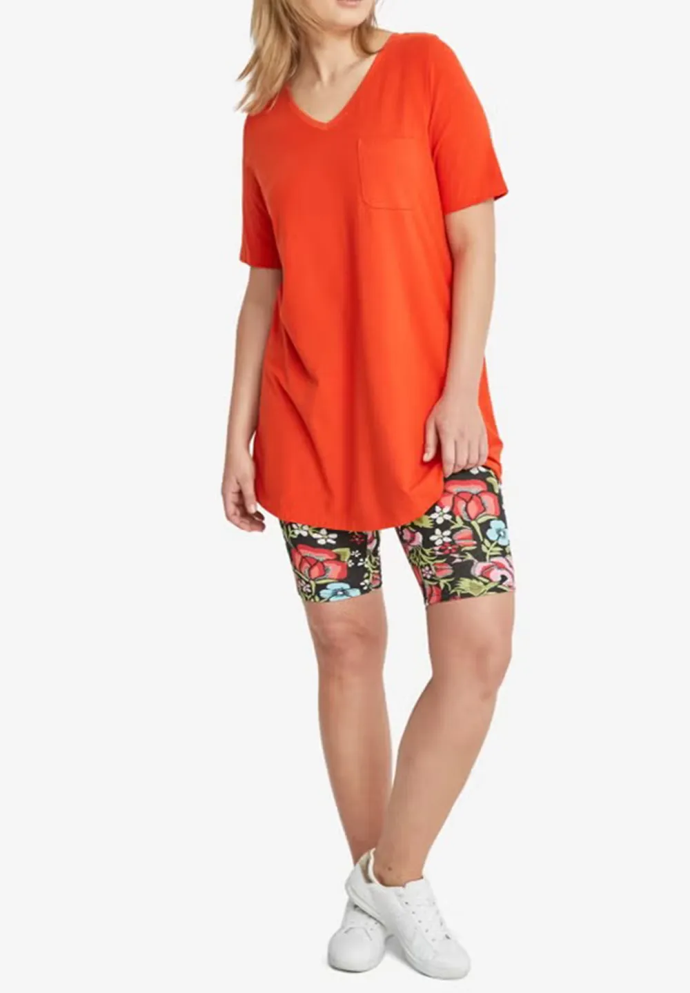 Black Plus-Size Women'S Shorts