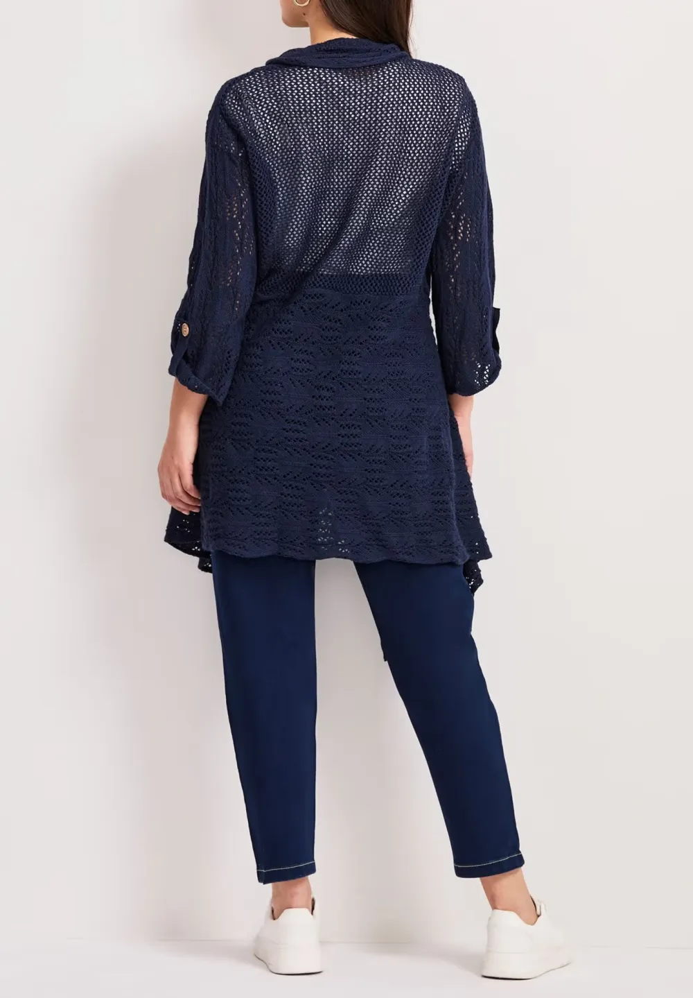Irregular Hem Cardigan