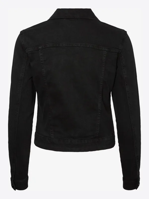 Plain Colored Between-Season Jacket