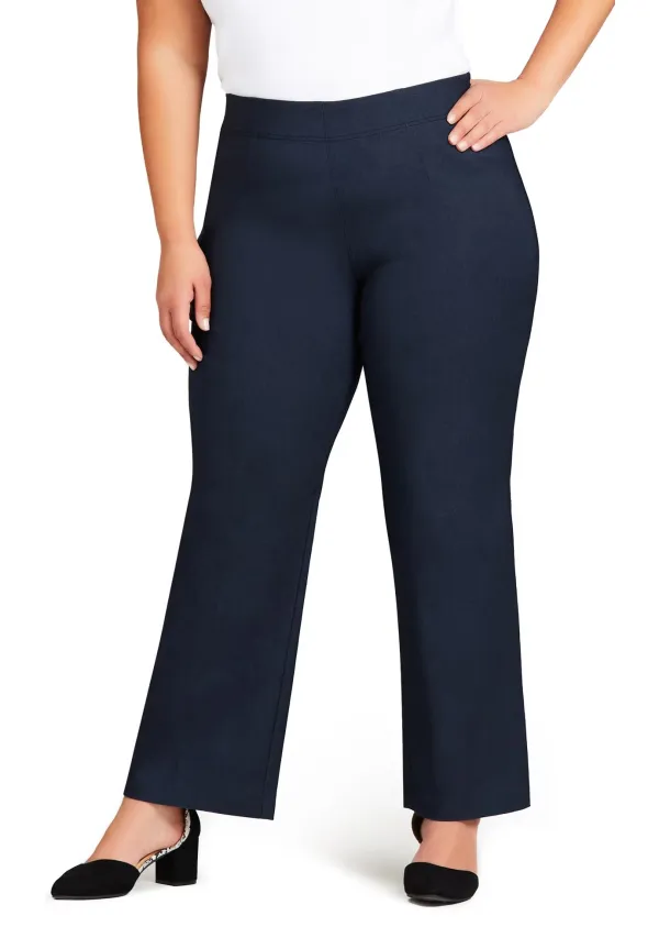 Solid Color Bagless Pants