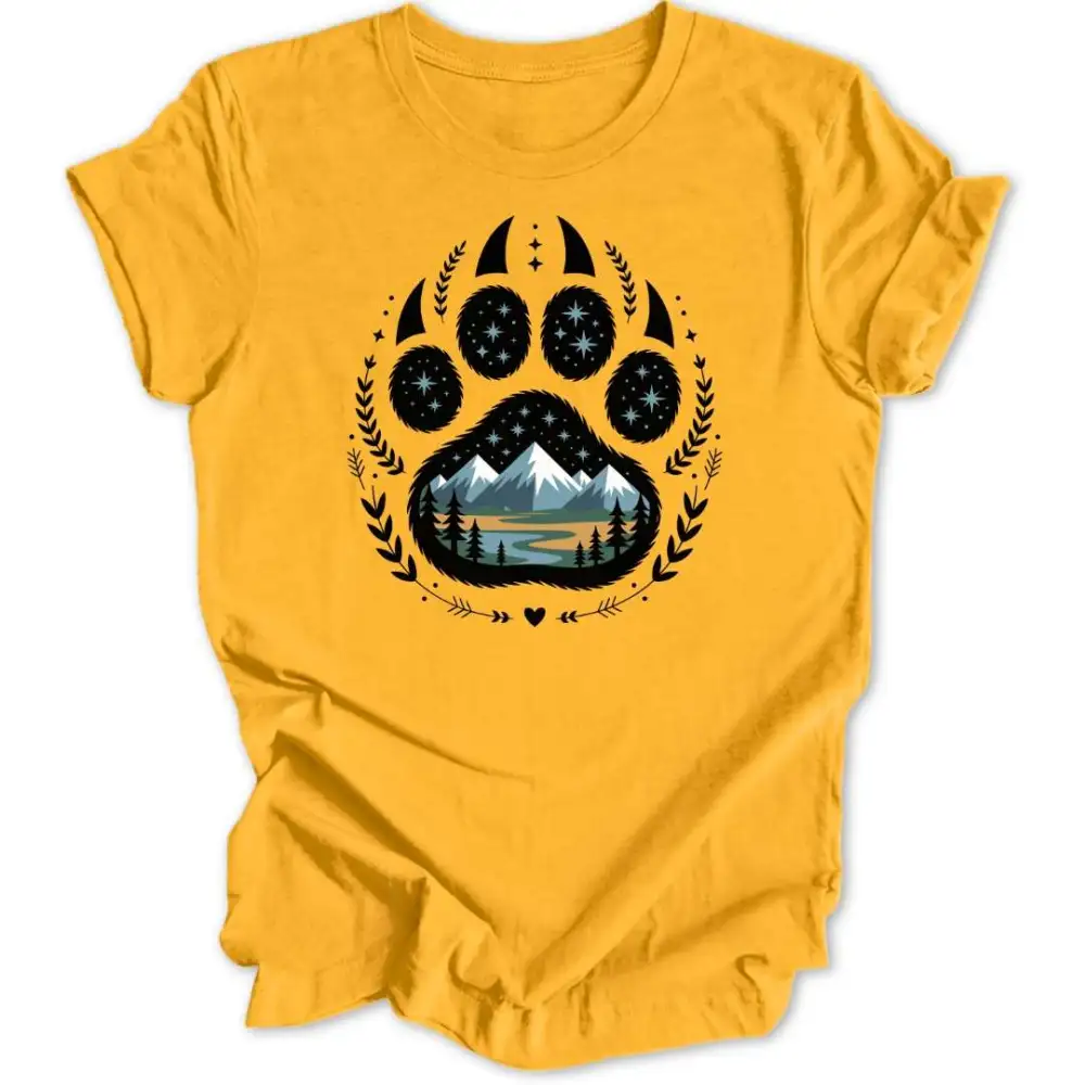 Hiking Paw Unisex T-Shirt