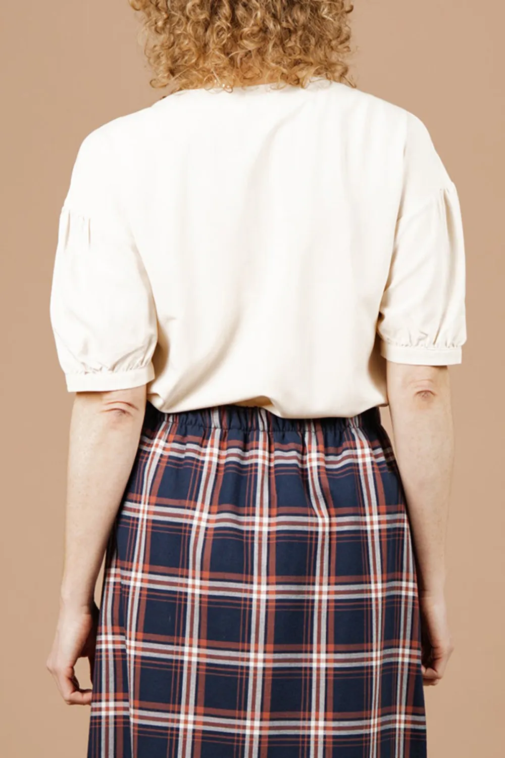 The V-neck Button Front Shirt