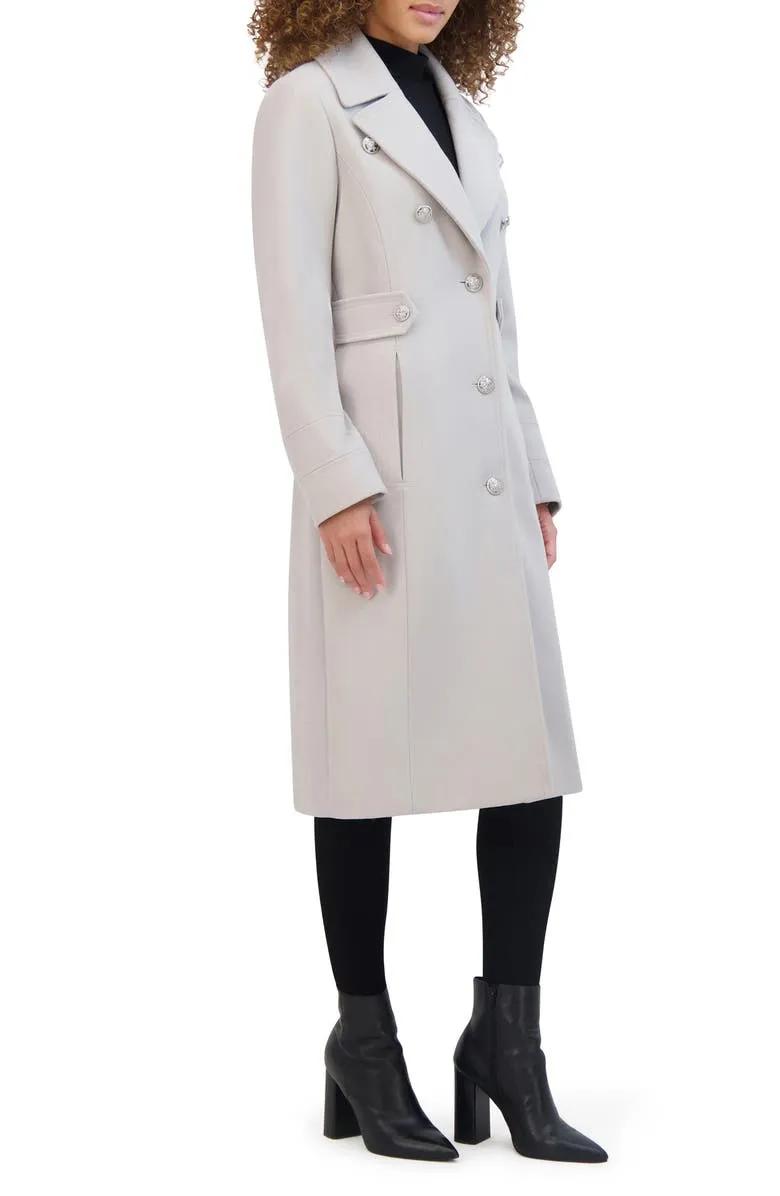 Notch Lapel Military Coat