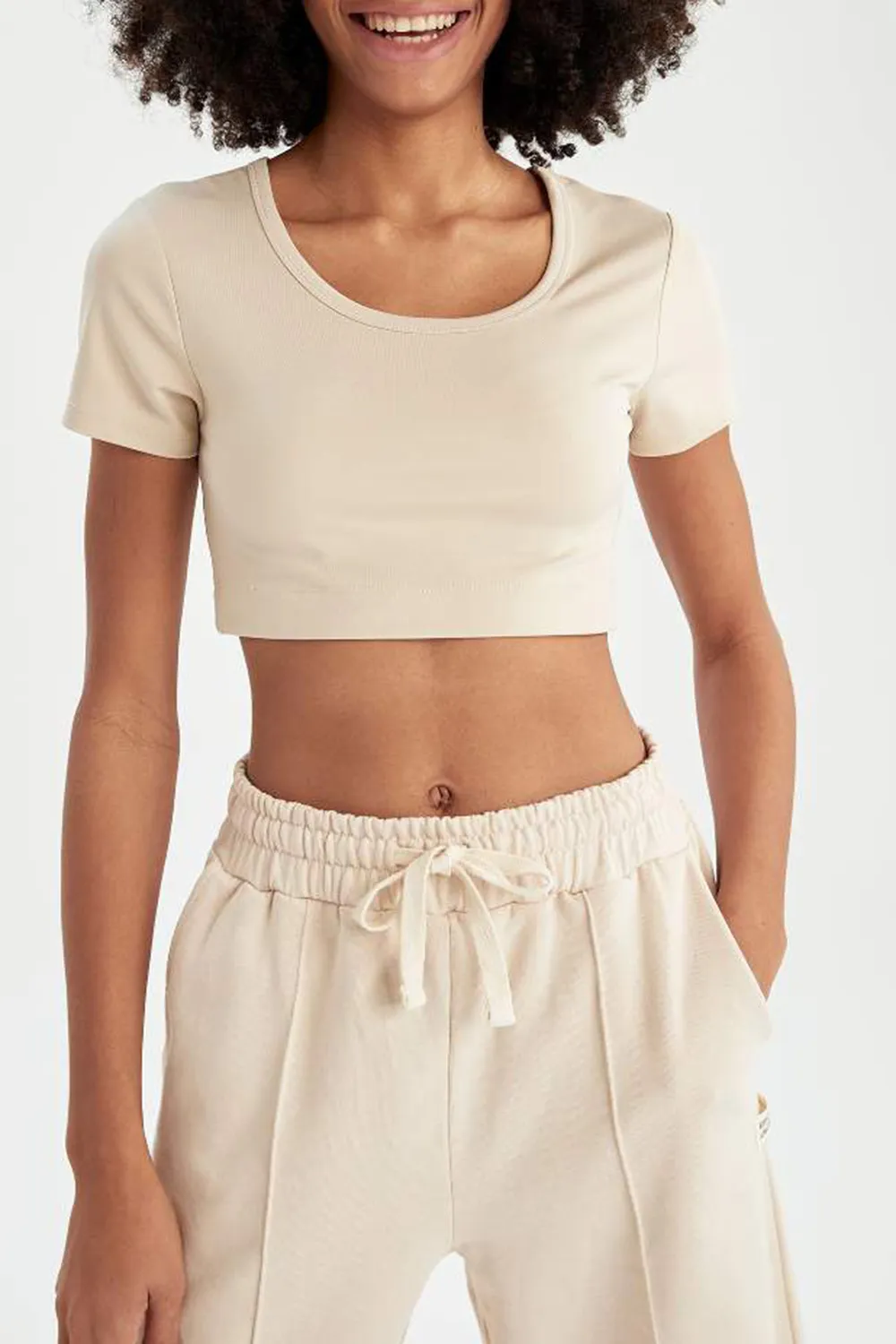 Soft Cotton Solid T-Shirt