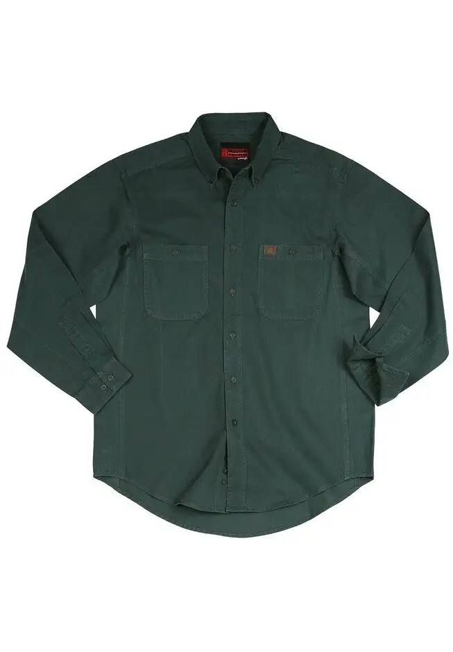 Riggs Workwear Long-Sleeve Cotton Work Shirt