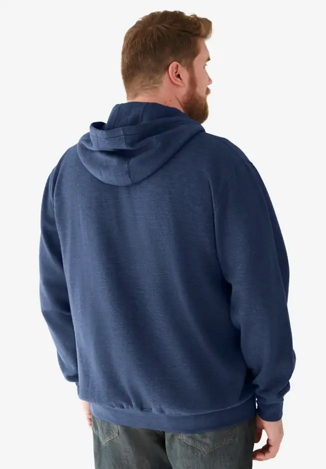 Fleece Zip-Front Hoodie