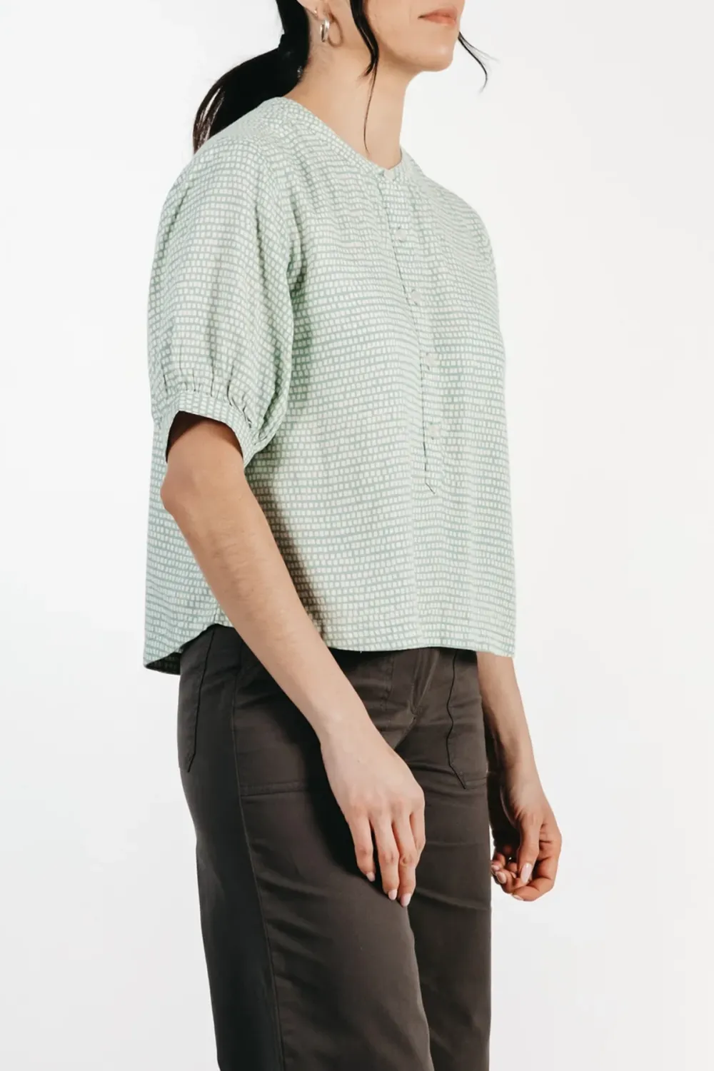 The Commuting Button Front Shirt