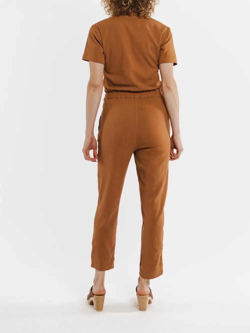The V-Neck Commuting Jumpsuit