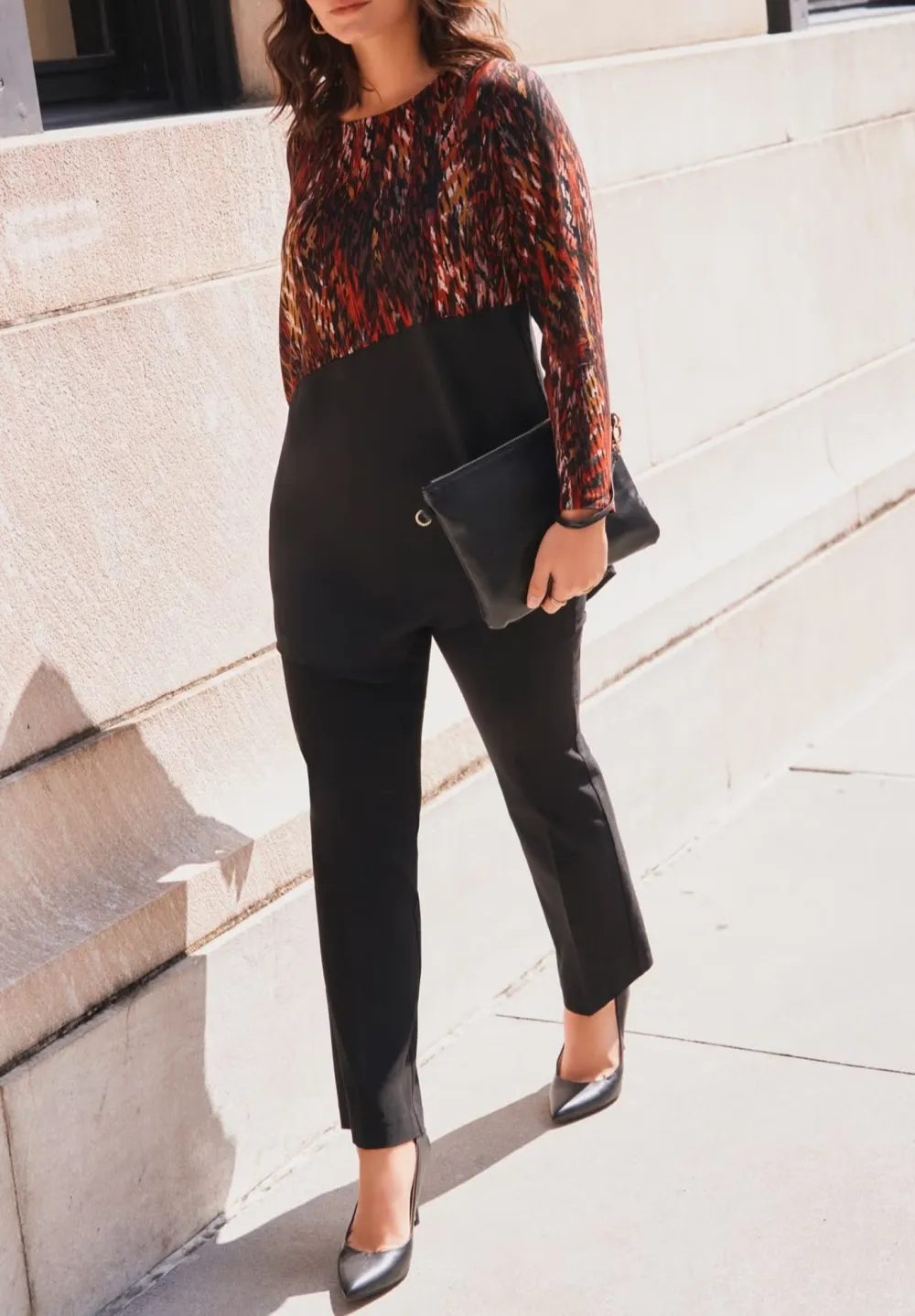 Fitted Lip Pocket Pants