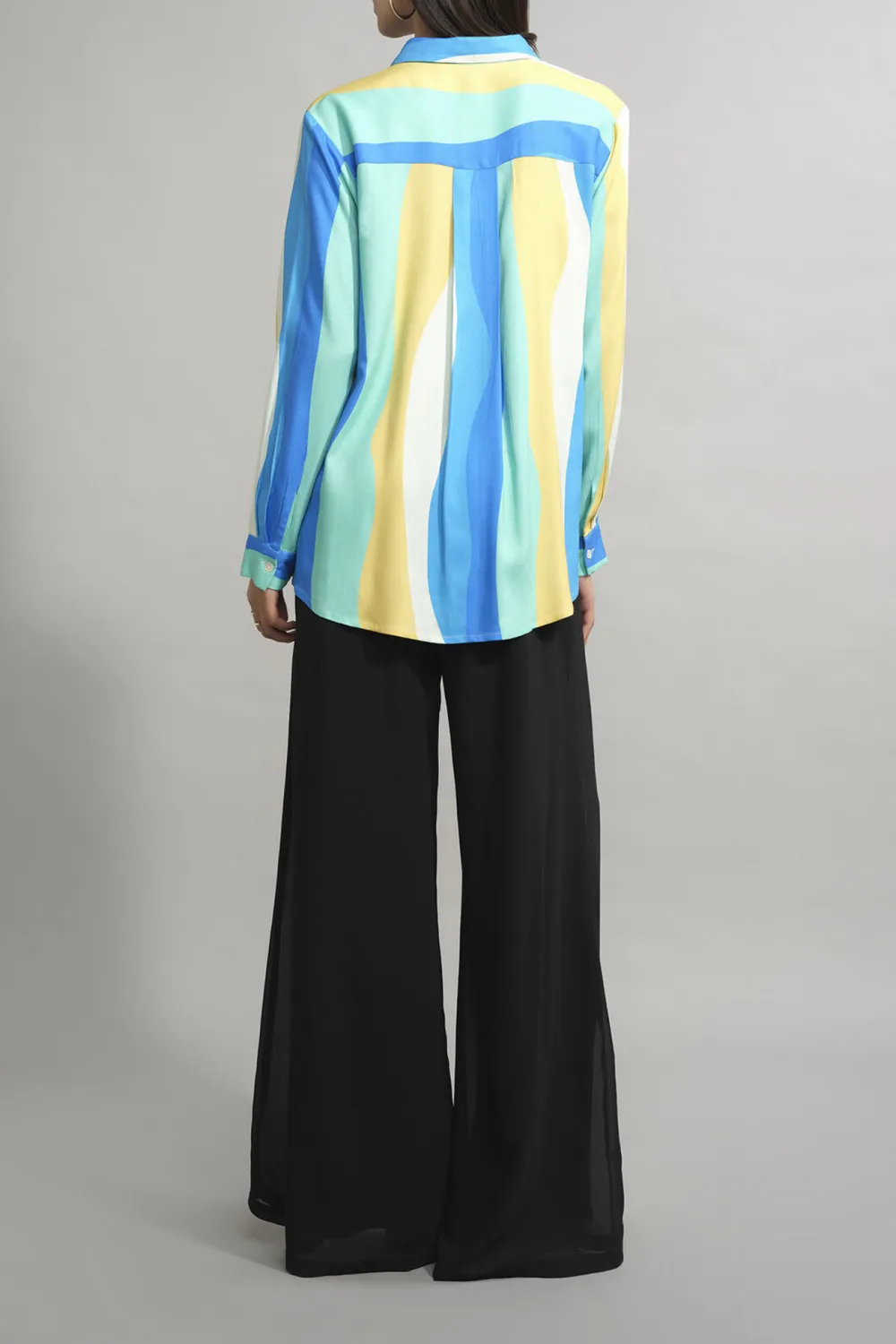 Multi Color Casual Style Shirt