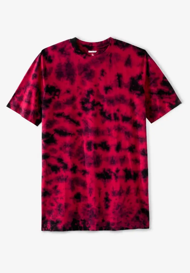 Shrink-Less Lightweight Longer-Length Crewneck T-Shirt