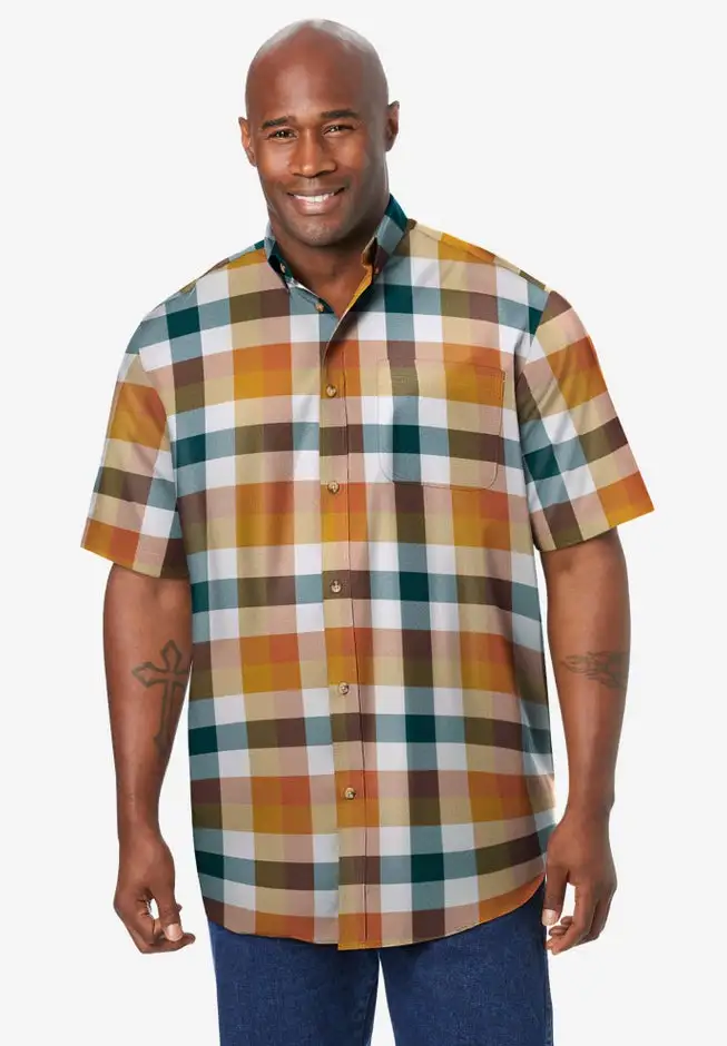 Short Sleeve Wrinkle-Free Sport Shirt