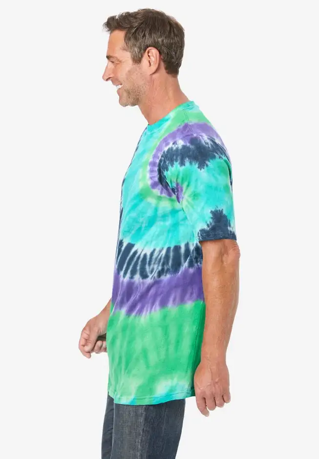 Lightweight Tie-Dye Crewneck Tee
