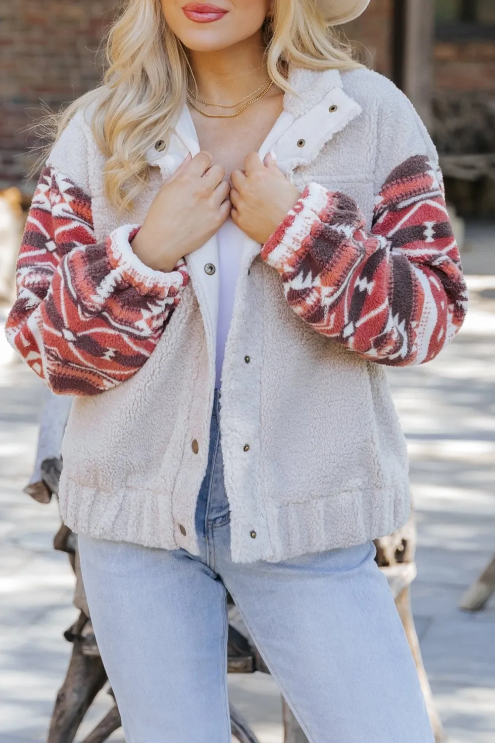 Taupe Mix Outdoor Jacket