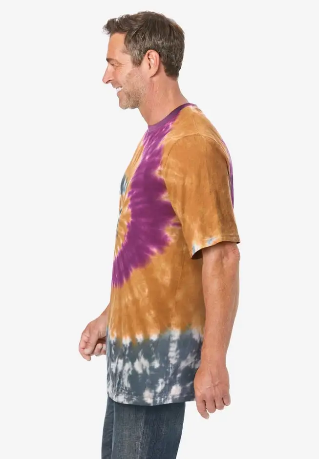Lightweight Tie-Dye Crewneck Tee