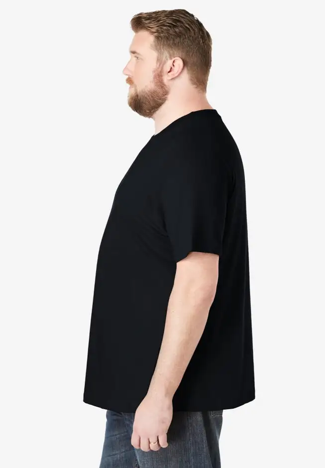Shrink-Less Lightweight Crewneck T-Shirt