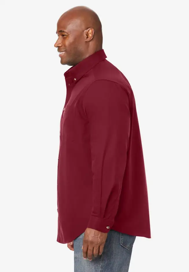 Long Sleeve Wrinkle Free Sport Shirt