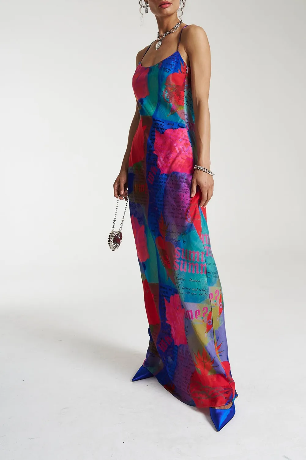 Retro Unique Color-Blocking Sexy Dress