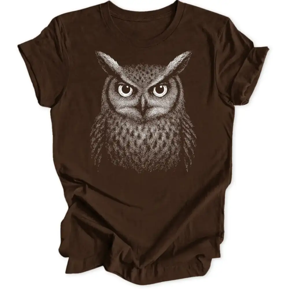 Owl Portrait Unisex T-Shirt