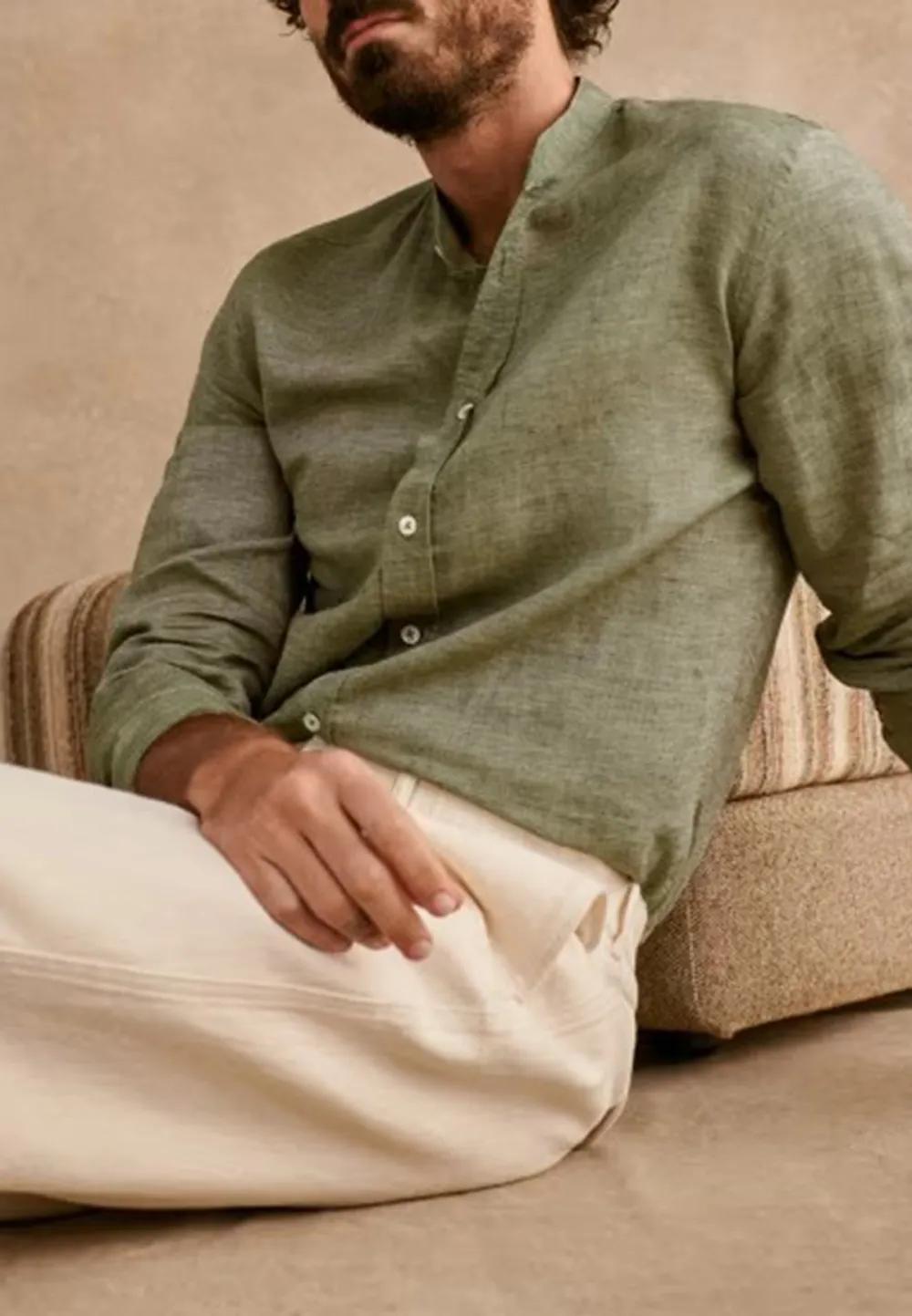 Cotton Linen  Shirt