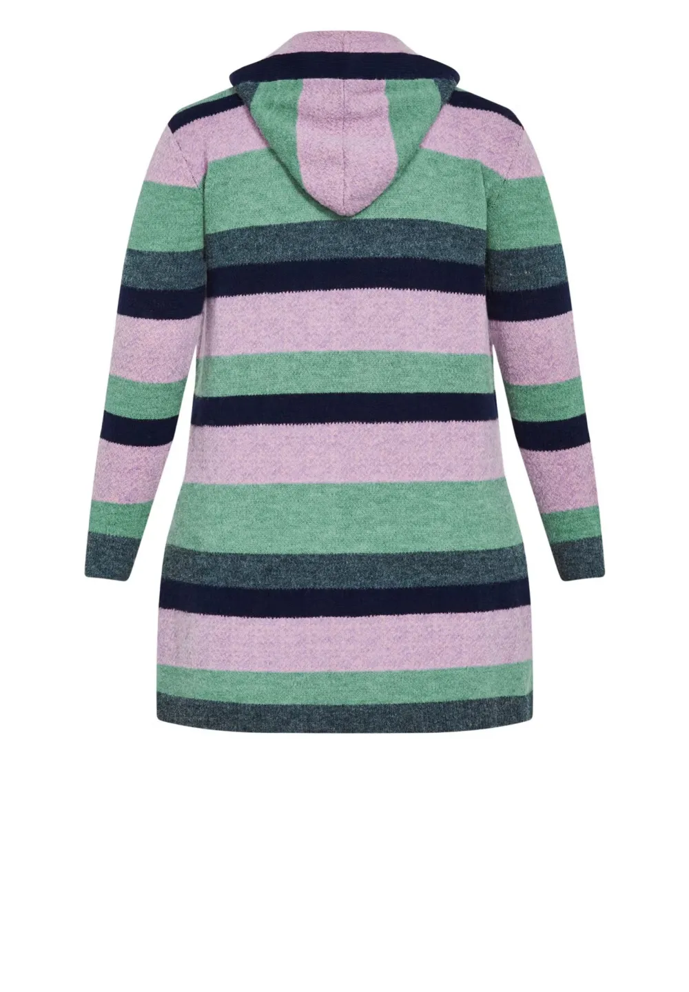 Four Color Striped Cardigan