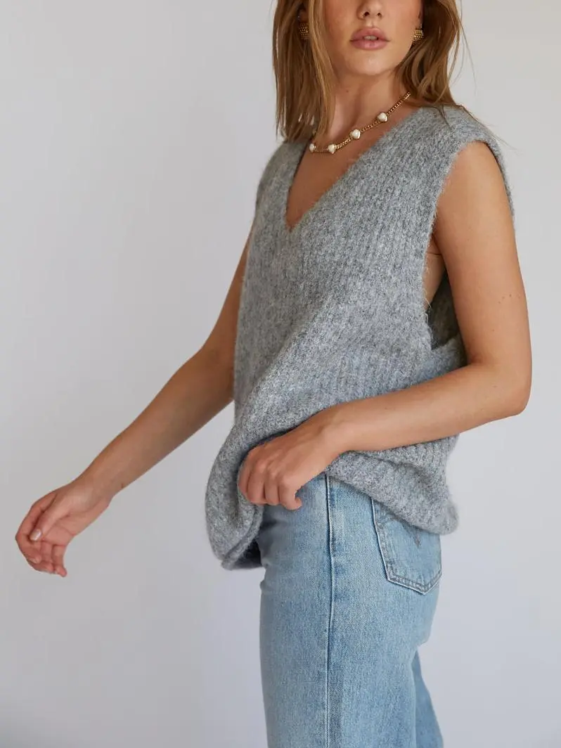 Spencer Wool Sweater Vest