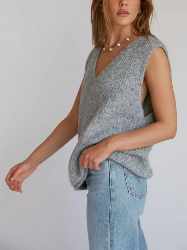 Spencer Wool Sweater Vest